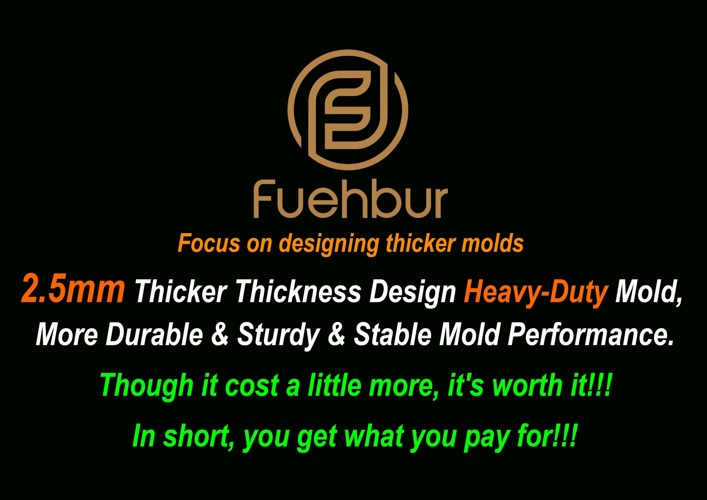 300+ Design Options | Fuehbur 2024 Trump Slogan Car Air Freshener Silicone Mold - Aroma Bead & Epoxy Resin Candle Soap Molds | Upgraded Thickened Oven-Safe Material | Perfect for DIY Car Fresheners, Home Decor & Craft Projects