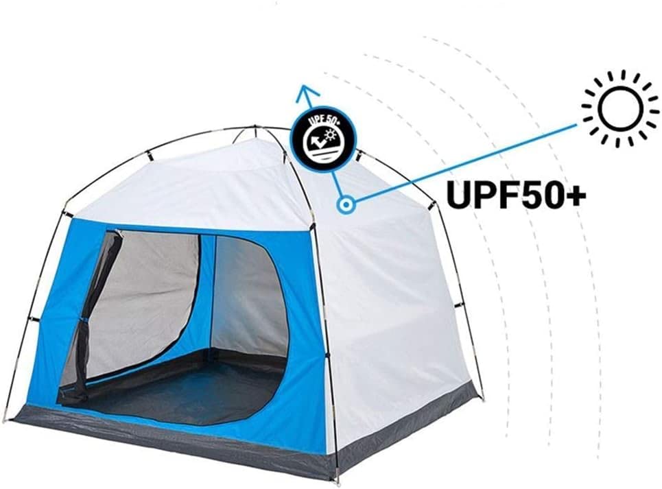 FBITE Instant Pop Up Tent for 3-4 Person - Waterproof & UV Protection Camping Tent - Easy Setup Portable Outdoor Shelter for Hiking, Beach, Picnic, and Family Camping Trips