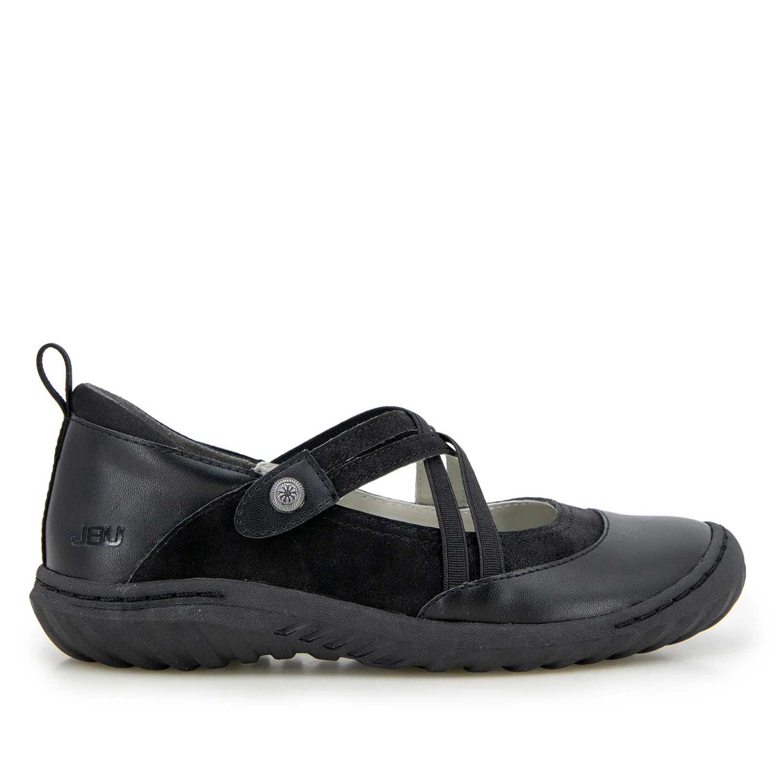 JBU Rome Black Women's Sneakers - Comfortable & Stylish Walking Shoes for Casual Wear, Running, Gym & Outdoor Activities