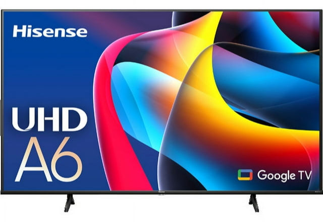 Hisense 65A6N 65-Inch 4K UHD Smart TV with Google Assistant - Streaming, Gaming & Home Entertainment for Living Room & Bedroom