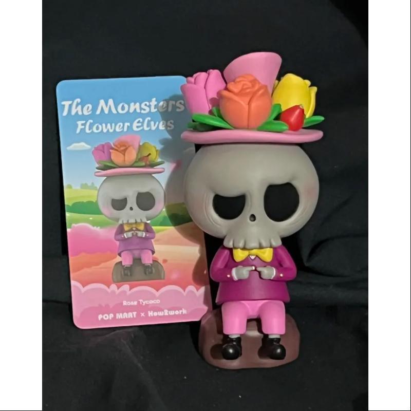 Labubu The Monsters Flower Elves Series Complete Set - Collectible Vinyl Figures for Home Decor, Office Display, and Gift Giving