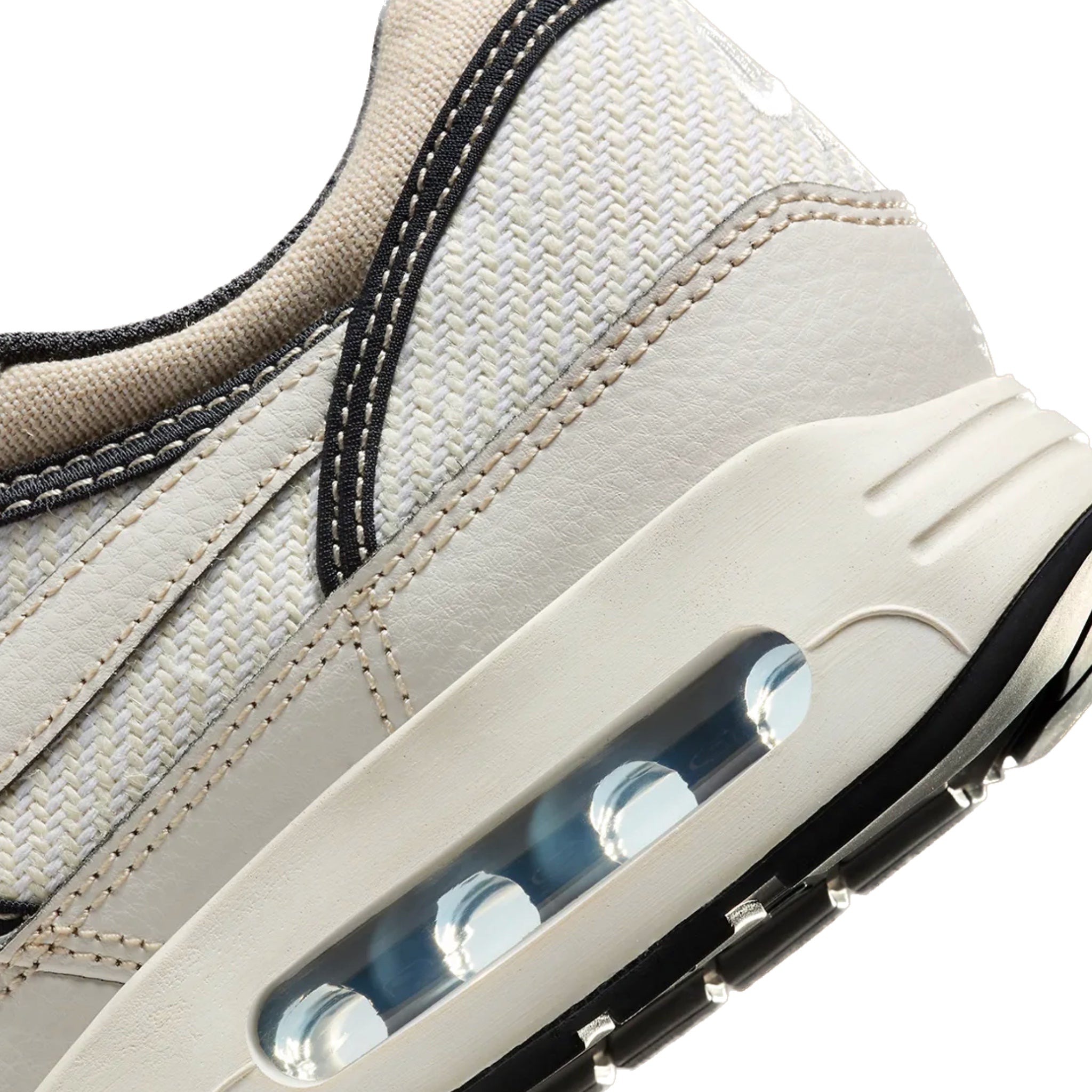 Nike Air Max 1 '86 OG Big Bubble Sneakers - White & Black Retro Running Shoes for Men | Comfortable Athletic Footwear for Jogging, Gym Workouts and Casual Wear