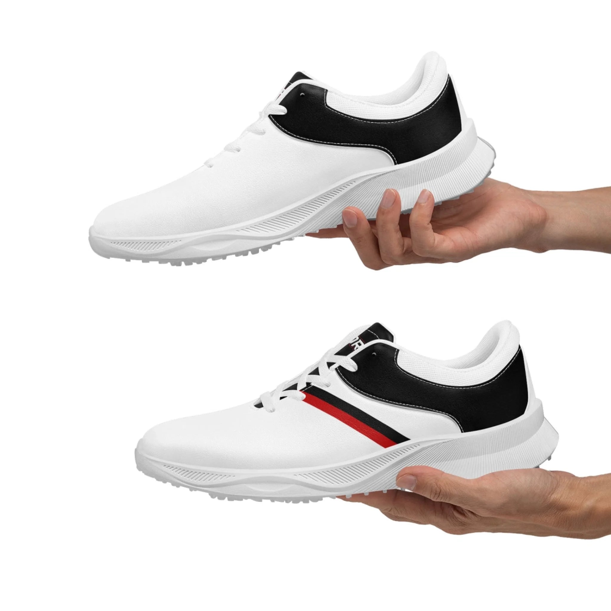 Custom Golf Performance Sneakers for Men & Women - Personalized Durable Athletic Shoes for POD Resellers - Lightweight Comfort Walking & Training Shoes for Golf Course & Casual Wear (FN062 25020099 5)