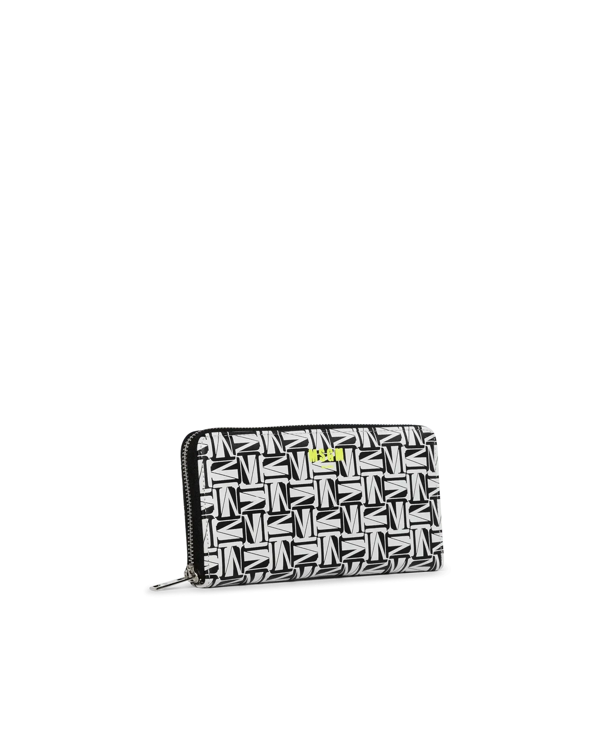 Geometric 'M' Print Zip Wallet - Stylish & Durable RFID Blocking Wallet for Men & Women | Perfect for Travel, Business & Everyday Use