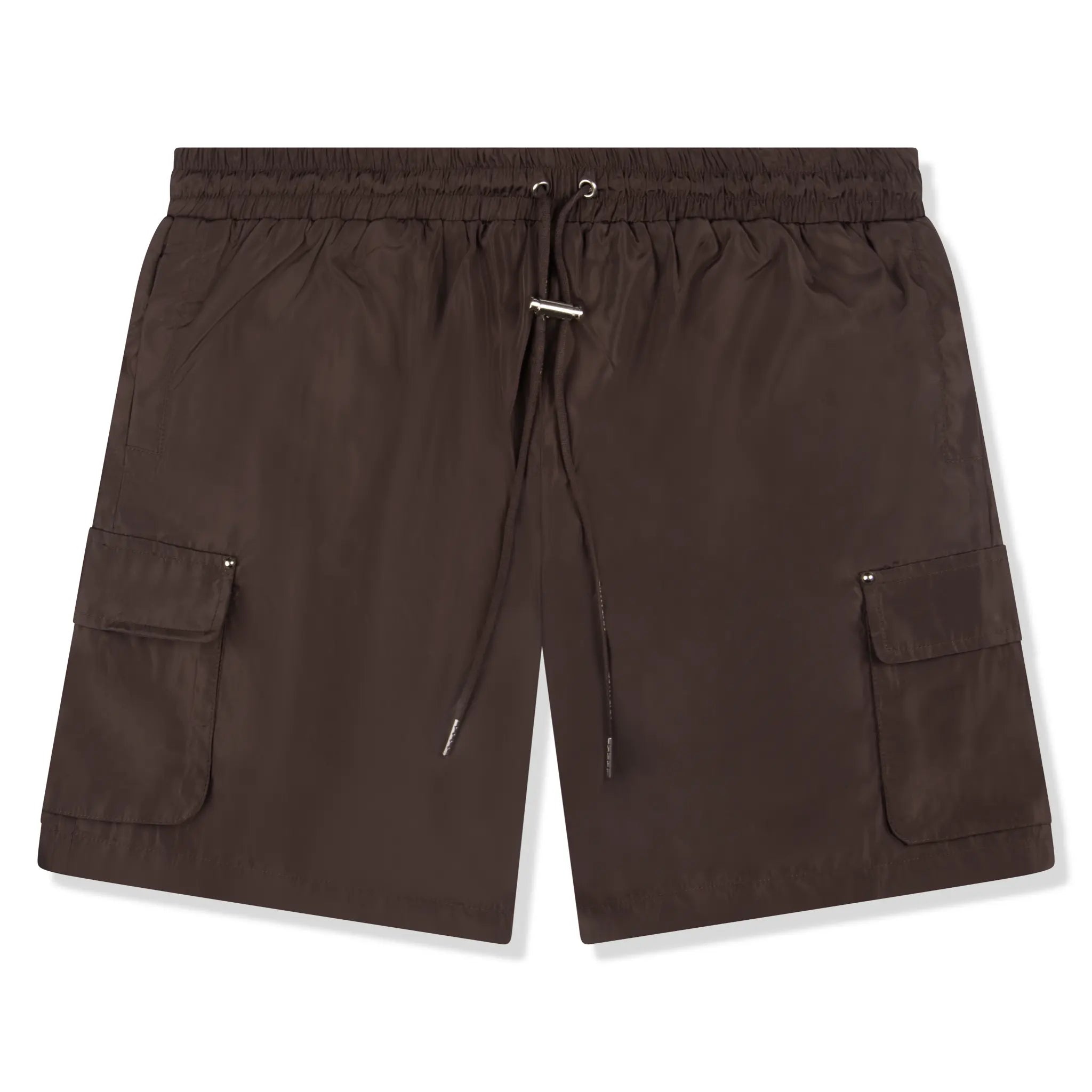 Azat Mard Men's Quick-Dry Combat Swim Shorts - Chocolate Brown for Beach, Pool & Water Sports | Lightweight & Comfortable Swimwear