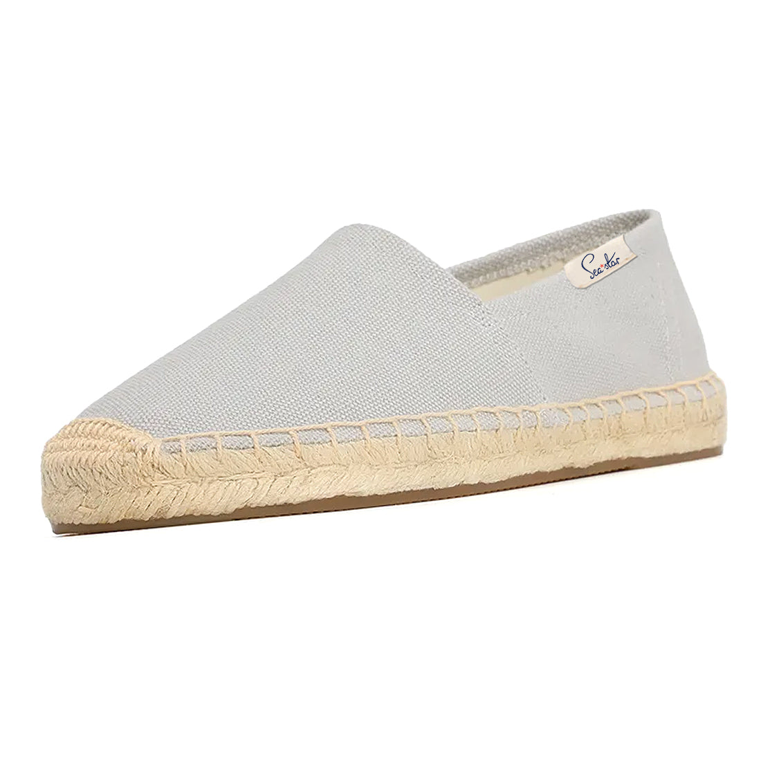 Bayside Classic Espadrille Shoes for Women - Comfortable Gray Slip-On Flats | Perfect for Summer, Beach, and Casual Outfits