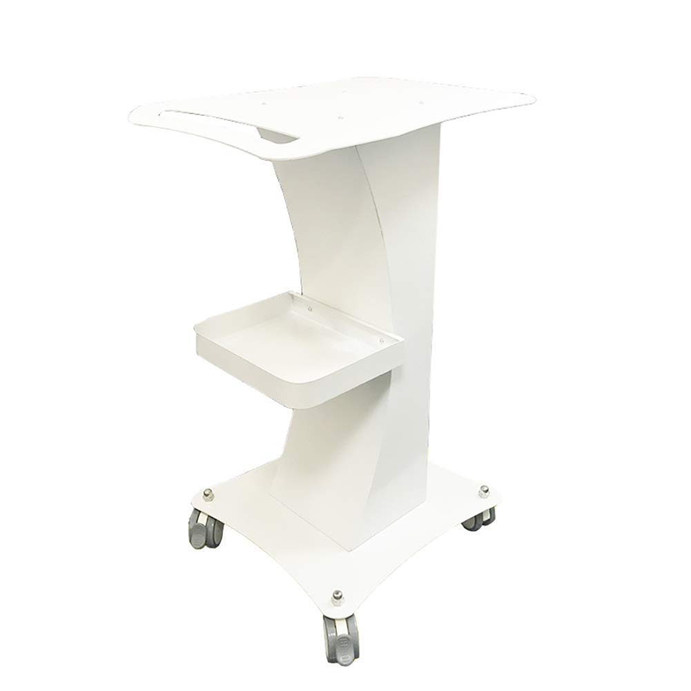 ZSCLLCQ Heavy-Duty Storage Hand Truck - 80Kg Capacity Steel Beauty Trolley with Brake Wheels for Salon, Spa & Kitchen | Movable Storage Cart for Tools, Supplies & Equipment | Perfect for Professional Use & Home Organization