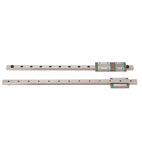High Precision 3D Printer Linear Rail Guide - Stable Performance Linear Bearing Slider for Prusa i3 MK3S/MK3S+ | Perfect for DIY 3D Printing, CNC Machines & Robotics Projects