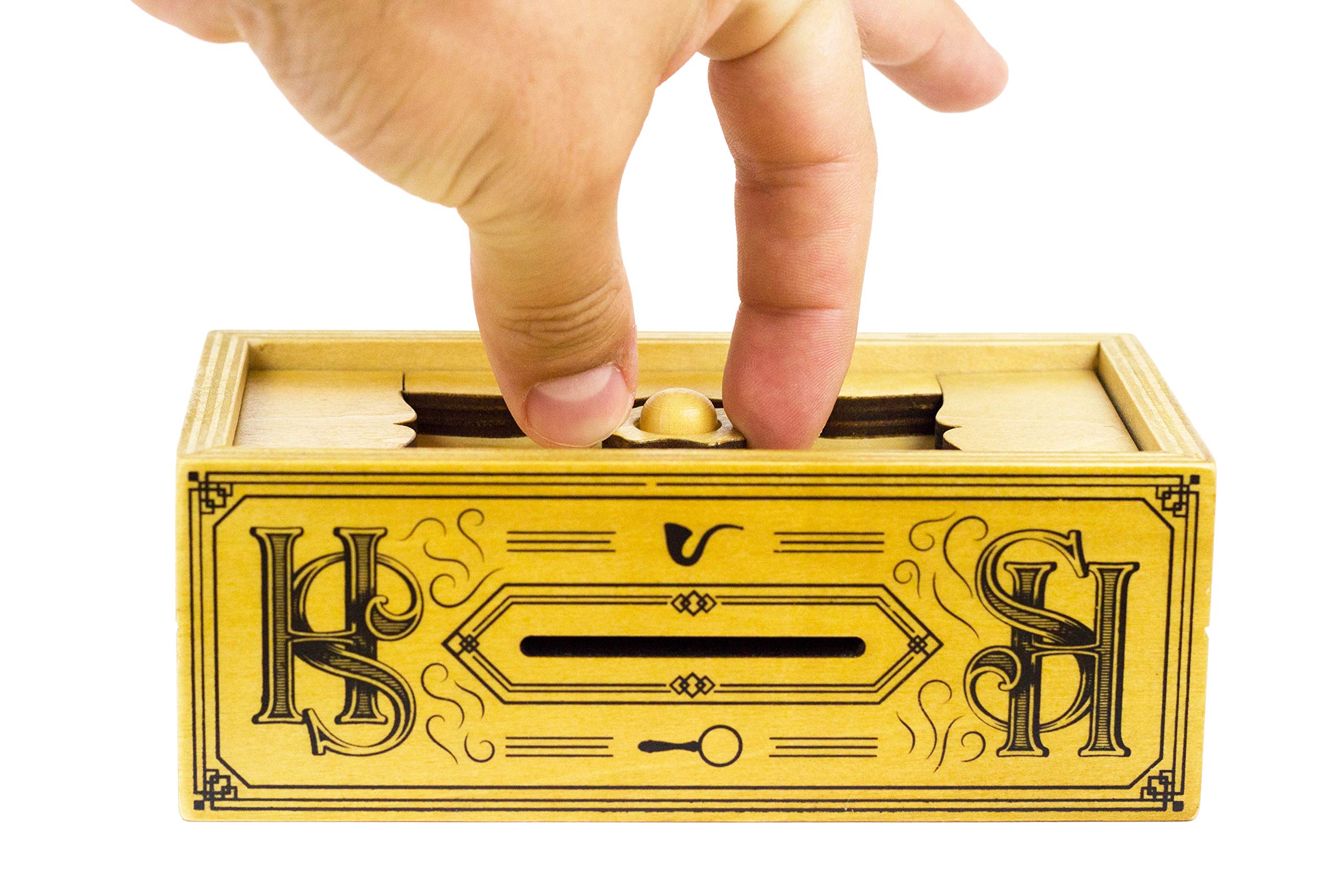 Herrschners SH4351 Treasury Safe Puzzle Box - Professor Puzzle SH0674US - Multicolor Brain Teaser for Adults & Teens - Perfect for Escape Rooms, Gifts, and Family Game Nights