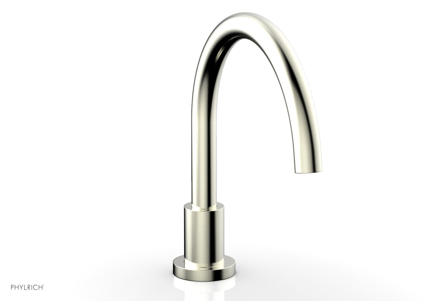 BASIC Deck Tub Spout D5130 - Chrome-Plated Brass Bathtub Faucet for Bathroom & Shower Installation | Durable & Stylish Fixture for Modern Homes