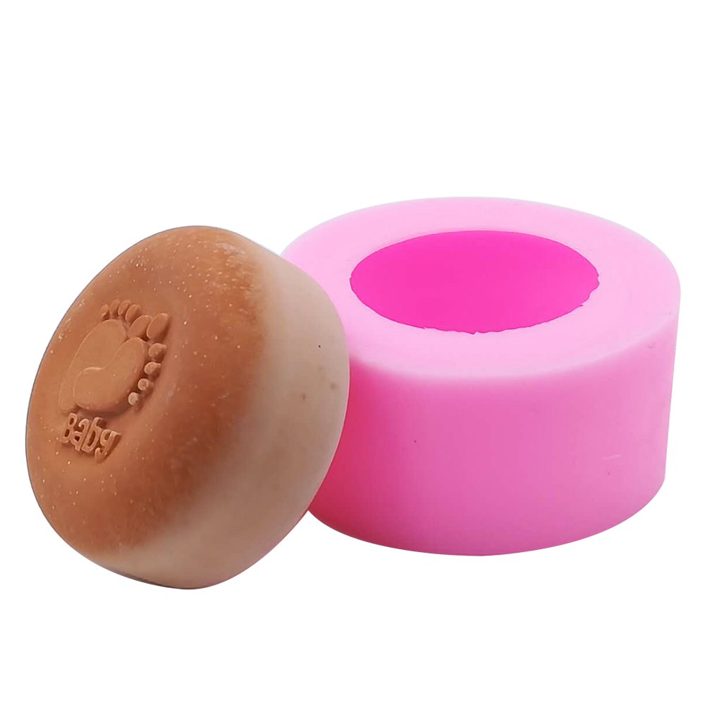 Premium Silicone Baby Foot Soap Molds - DIY Candle & Resin Craft Molds for Handmade Soap, Candles, and Art Projects - Perfect for Baby Shower Gifts, Home Decor, and Creative Crafts