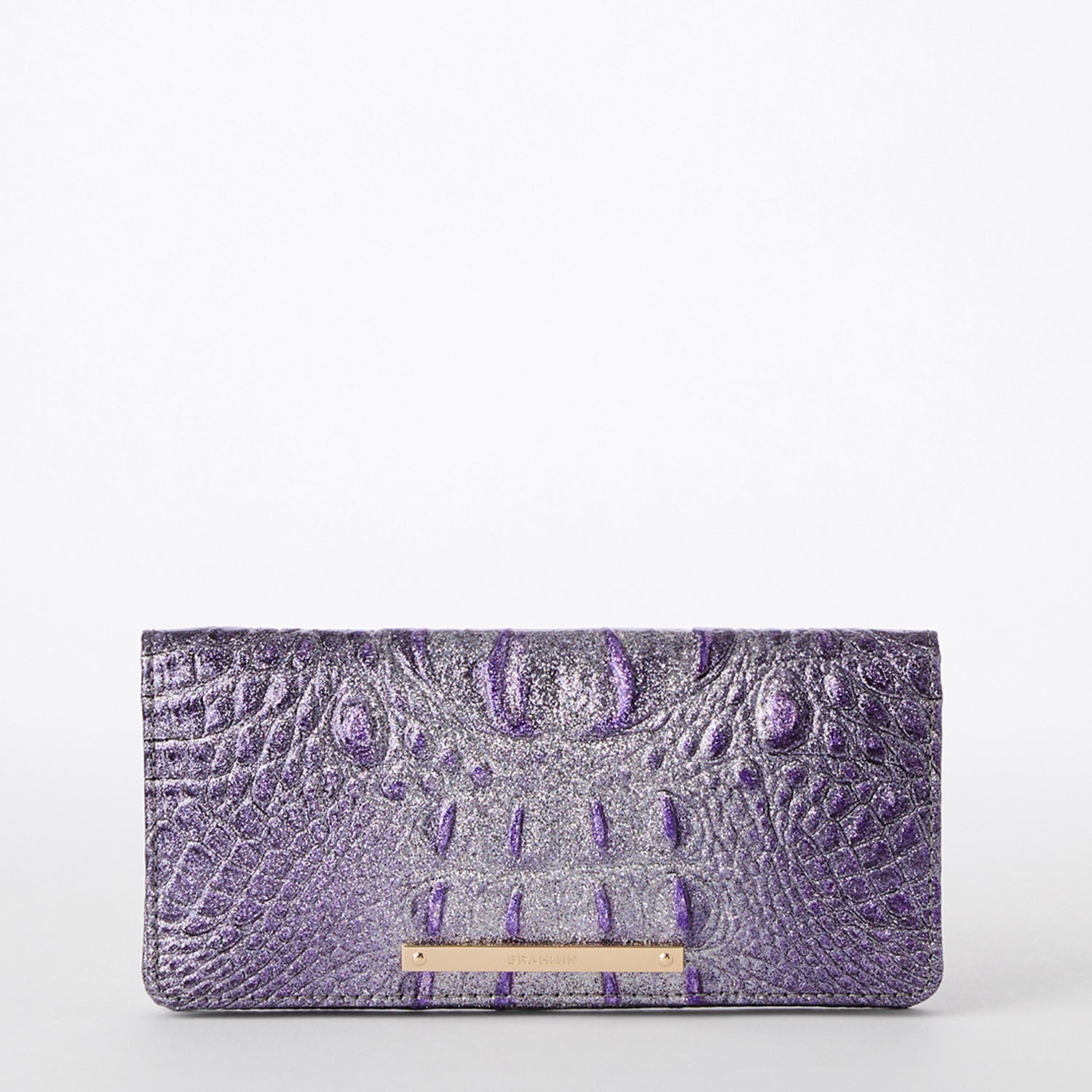 Ady Wallet Purple Glitter - Stylish Women's Wallet for Everyday Use | Perfect for Shopping, Travel, and Parties