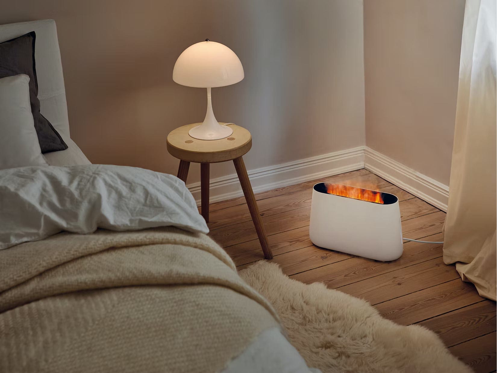 Stadler Form BEN Humidifier - Ultrasonic Cool Mist Humidifier for Bedroom, Office & Nursery - Quiet Air Moisturizer for Dry Skin, Allergies & Better Sleep