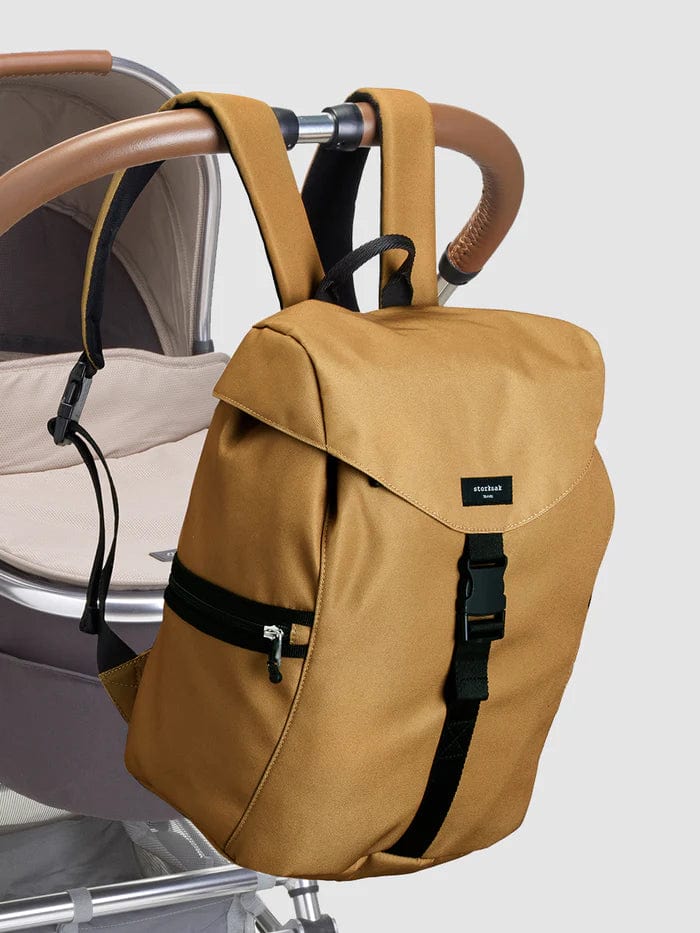 Storksak Eco-Friendly Backpack - Sustainable Diaper Bag for Moms & Dads - Perfect for Travel, Work & Everyday Use