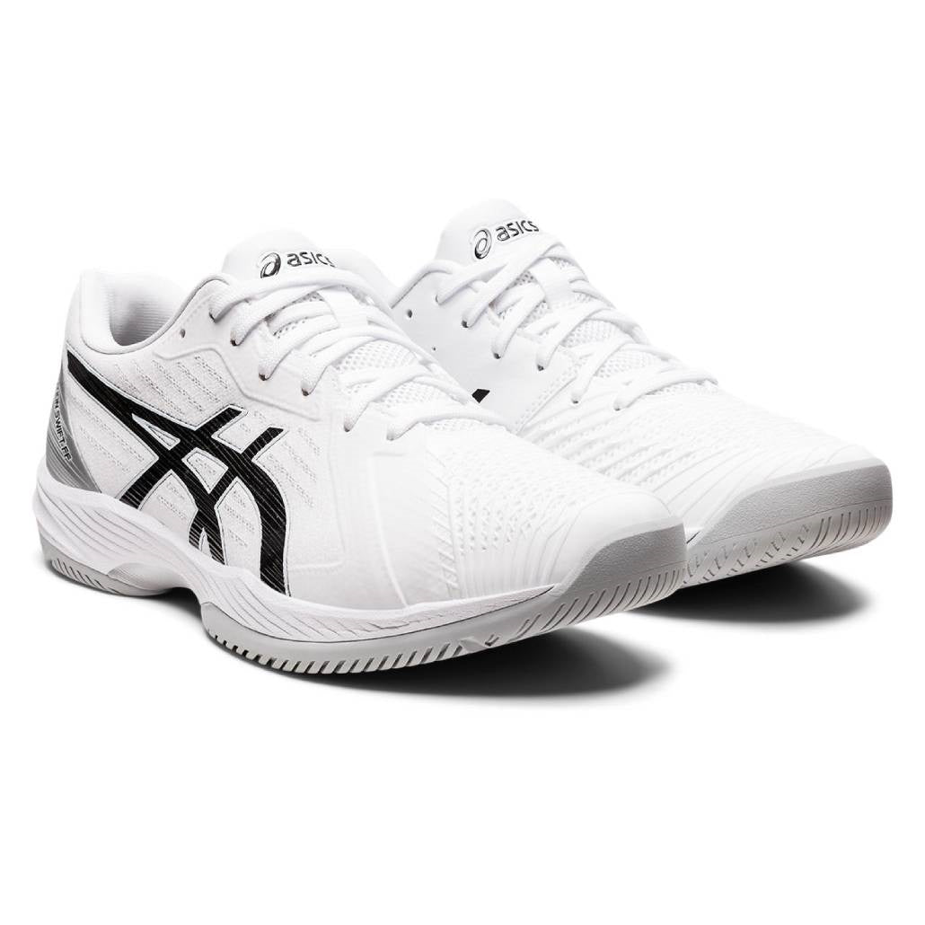 ASICS Solution Swift FF Men's Tennis Shoes - Lightweight Performance Court Shoes for Men (White/Black) - Perfect for Competitive Tennis Matches & Training Sessions