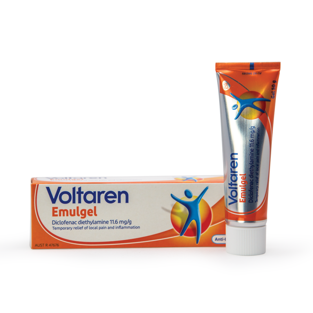 Voltaren Emulgel Pain Relief Cream - Fast-Acting Joint & Muscle Pain Relief Gel for Arthritis, Back Pain & Sports Injuries - Topical Anti-Inflammatory Gel for Home, Gym & Active Lifestyle Use