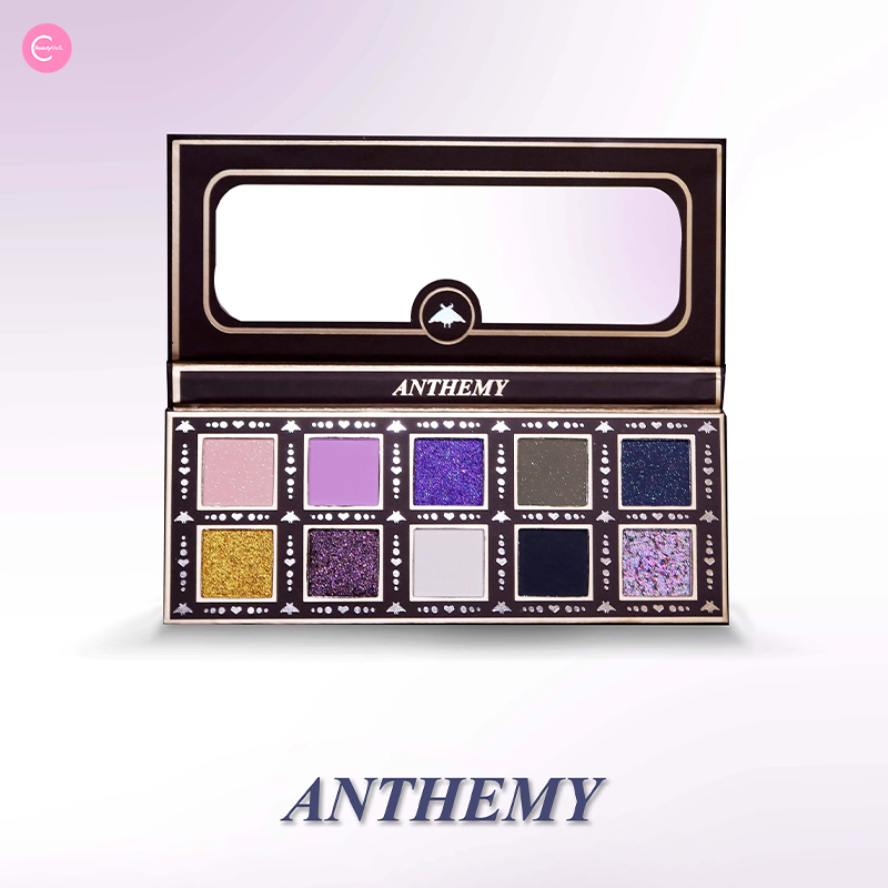 Anthemy Living Creatures Compendium All-in-One Eyeshadow Palette Collection - 48 Pigmented Shades for Day & Night Makeup Looks | Perfect for Halloween, Cosplay & Fantasy Makeup