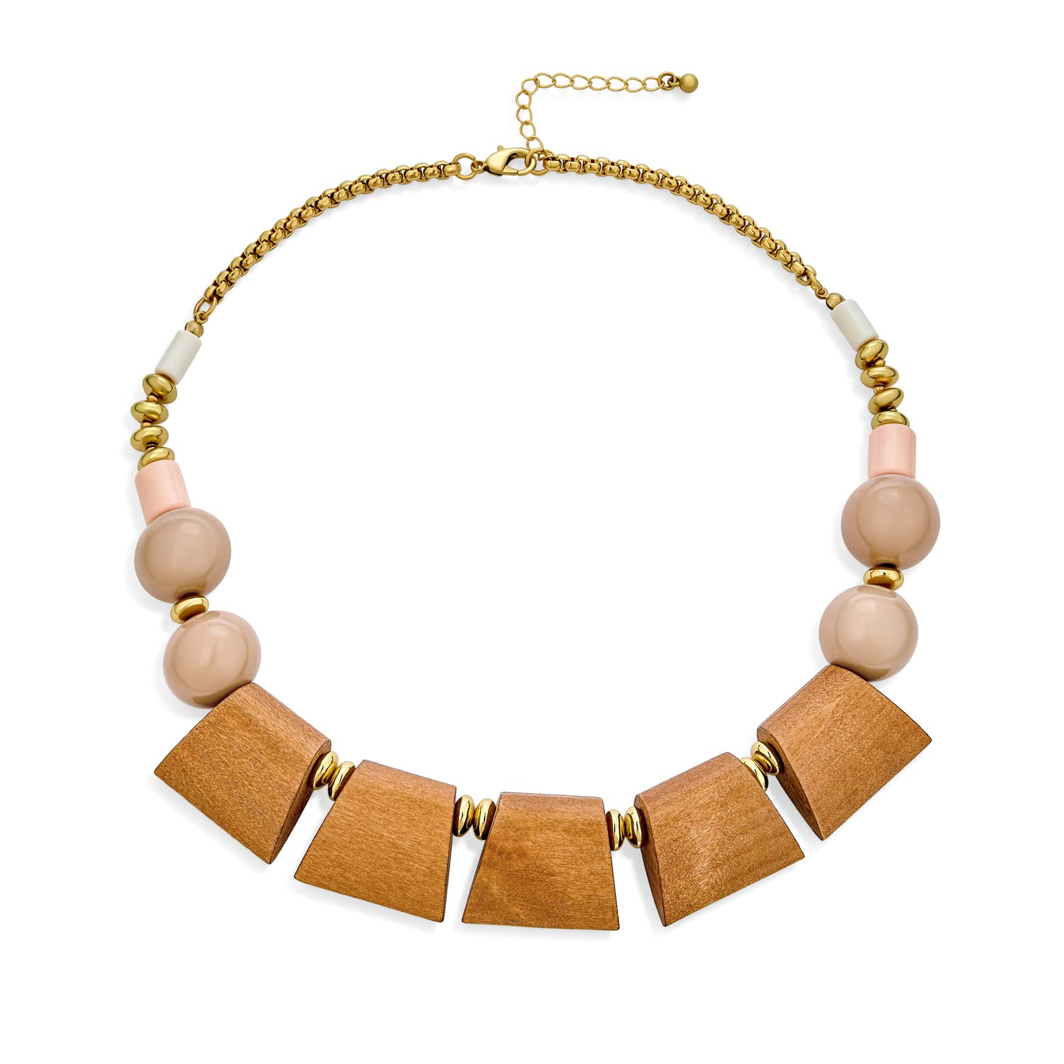 Boho Tribal Beaded Necklace for Women - Adjustable Statement Jewelry for Parties & Festivals
