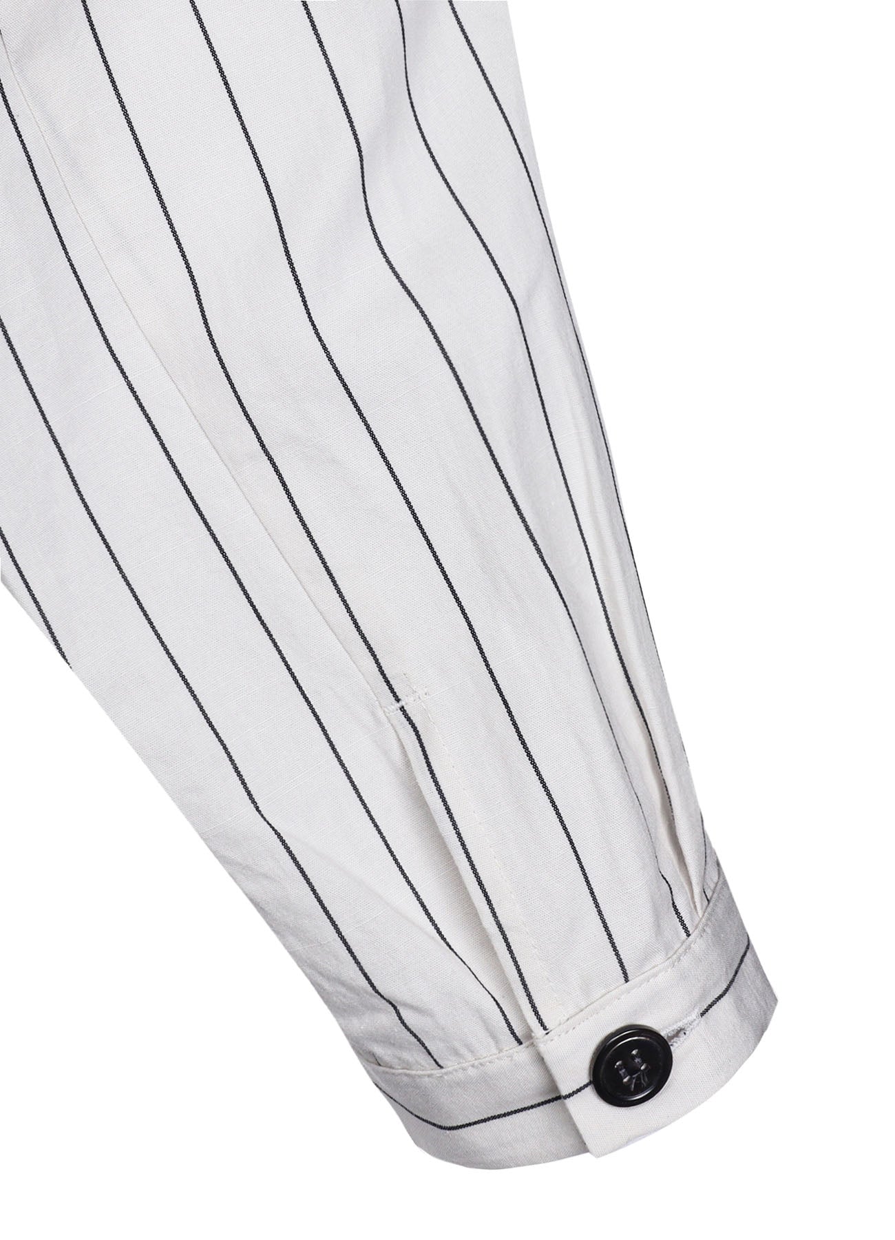 Premium Cotton Satin Stripe Long Sleeve Shirt for Women - Soft & Comfortable Button Down Blouse - Perfect for Office, Casual Wear & Layering