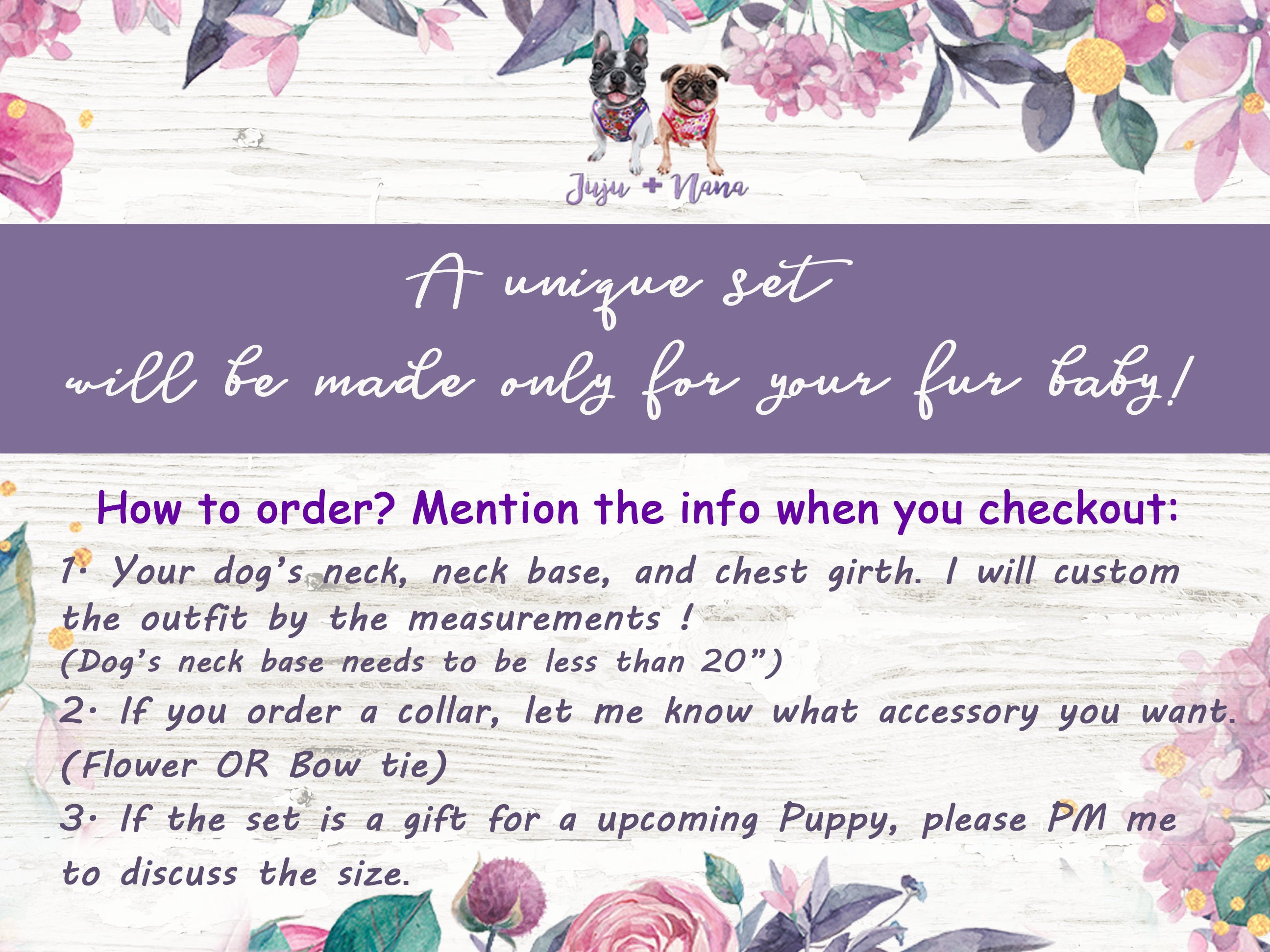 Premium Dog Harness Set - Purple Sunflower & Pumpkins Design for Small & Medium Dogs | Adjustable & Reflective for Safety | Perfect for Walks, Hiking & Outdoor Adventures