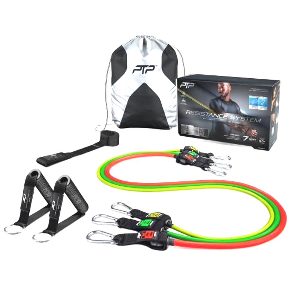 PTP Resistance System - Professional Strength Training Equipment for Home & Gym | Perfect for CrossFit, Powerlifting & Functional Fitness Workouts