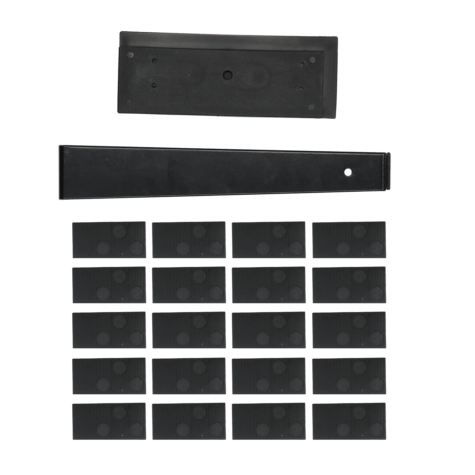 Professional Flooring Tool Set - Durable Black Laminate & Hardwood Floor Installation Accessories for DIY Home Renovation Projects