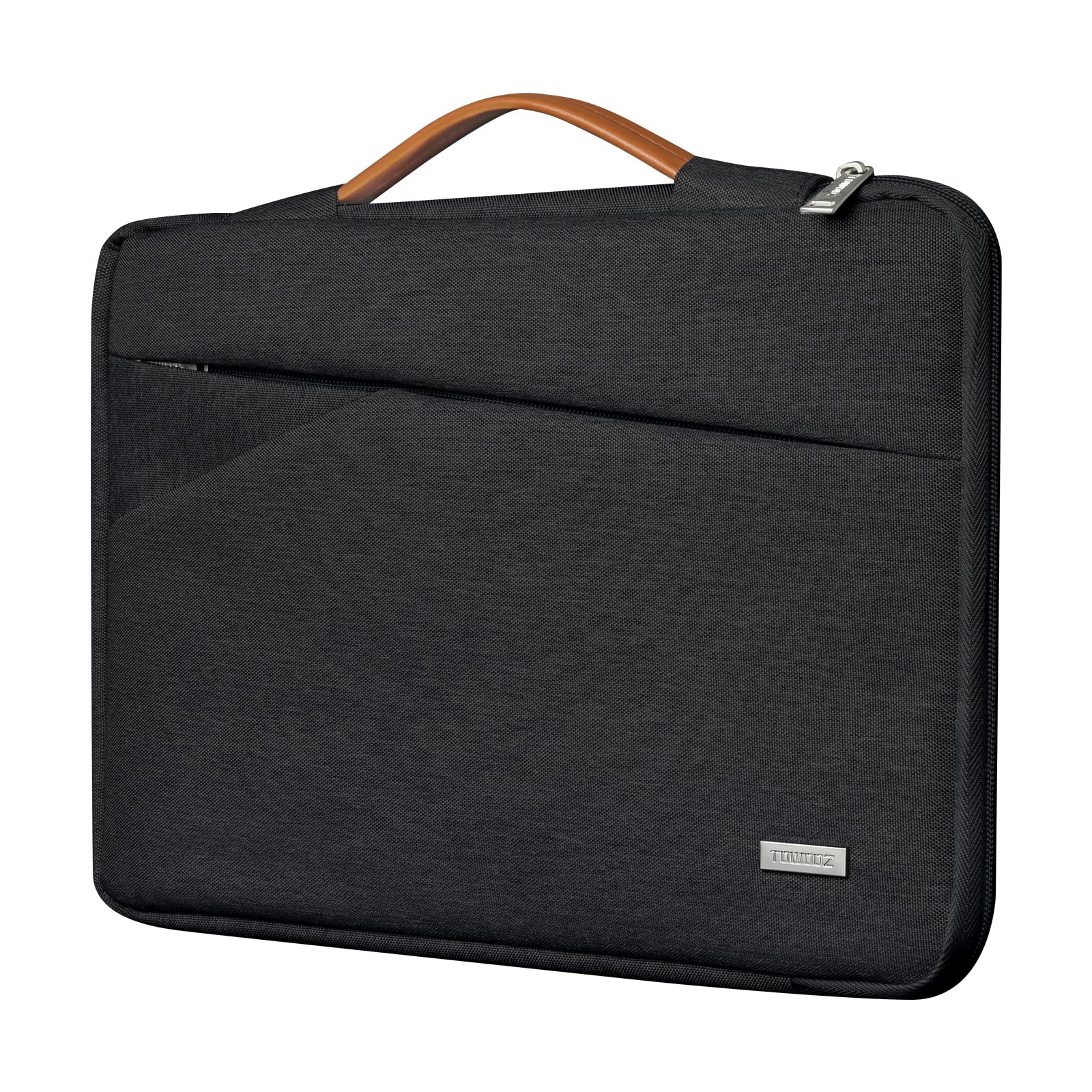 TOWOOZ 13 Inch MacBook Air Carrying Case - Shockproof Waterproof Laptop Sleeve Bag with Handle & Accessory Pocket | Compatible with MacBook Air 13