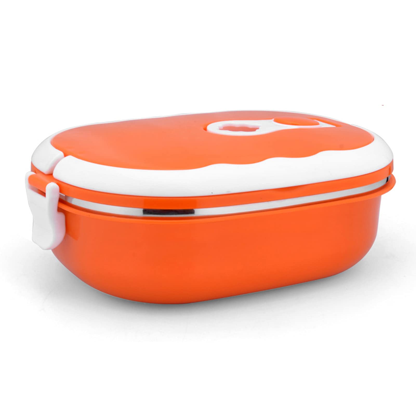 Stainless Steel Insulated Lunch Box - Leak Proof Rectangular Food Container for Meal Prep, Office, School, Camping & Picnic | Portable Bento Box for Hot & Cold Food Storage