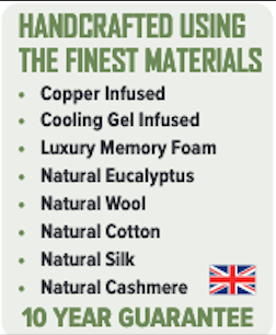 The Ultimate Mattress for Back Pain Relief - Memory Foam & Cooling Gel Technology (As Seen on TV) - Perfect for Bedroom, Guest Room & RV Sleeping Comfort