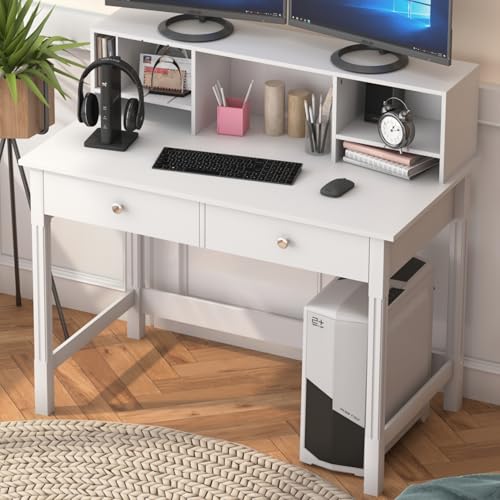 White With Hutch