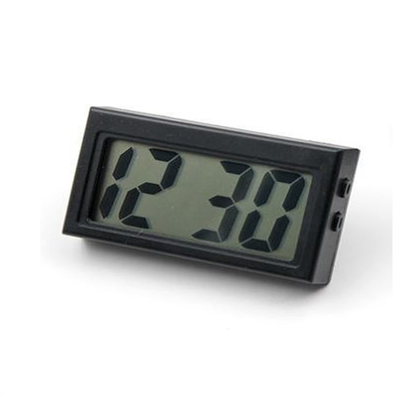 TOTMOX Mini Digital Car Clock - Auto Dashboard Clock with Self-Adhesive Bracket for Cars, Trucks & Vehicles | Accurate Time Display for Commuting, Road Trips & Daily Driving