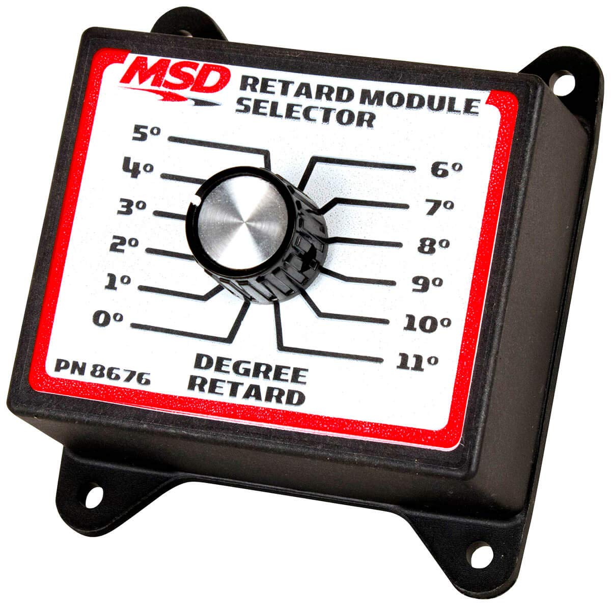 MSD 8676 Retard Selector Switch - Heavy Duty Ignition Control for Diesel Engines | Perfect for Trucks, Boats & Industrial Equipment
