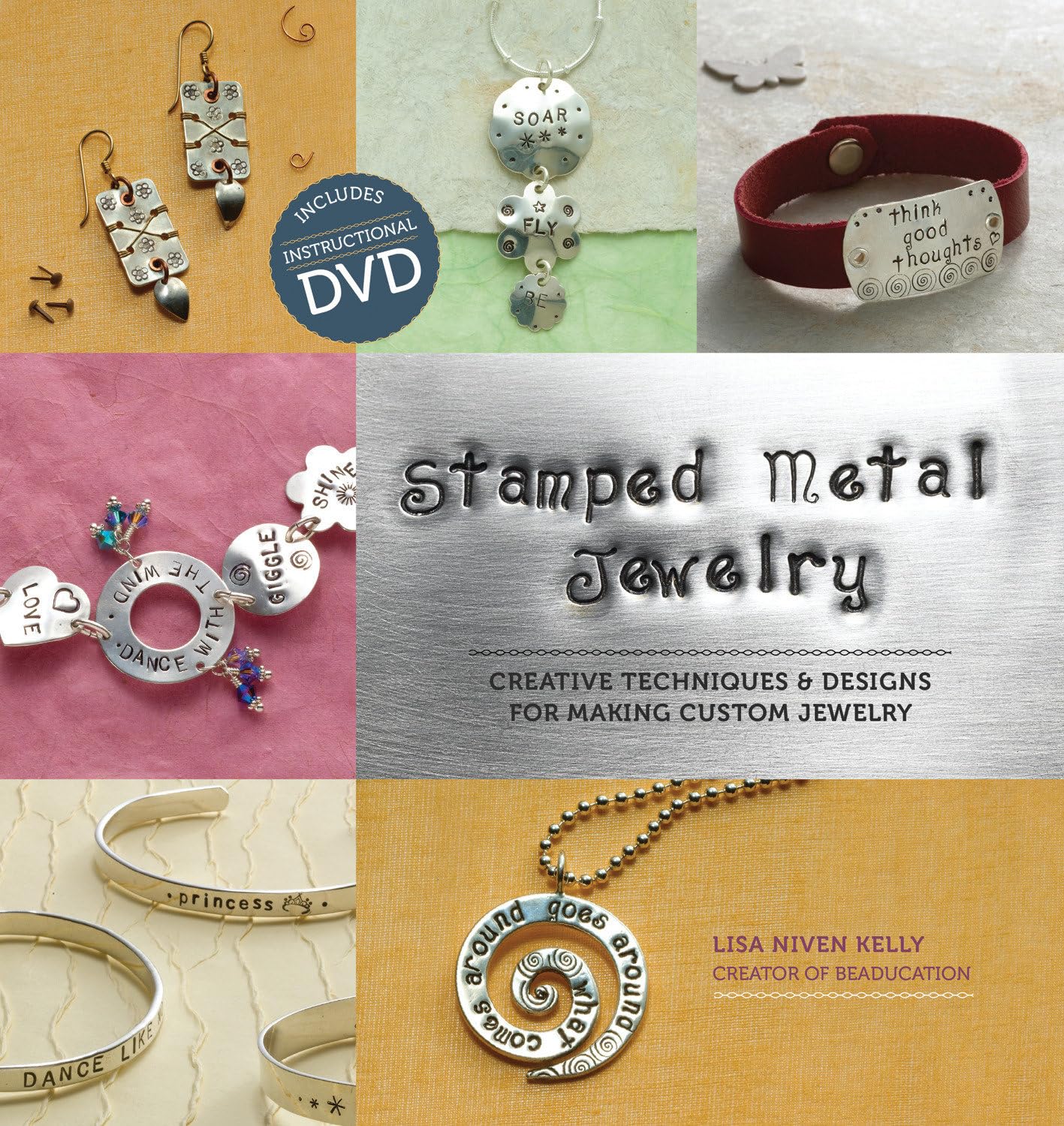 Stamped Metal Jewelry Making Guide - Creative Techniques & Custom Designs for DIY Handmade Necklaces, Bracelets & Earrings | Perfect for Gifts, Craft Fairs & Personal Accessories