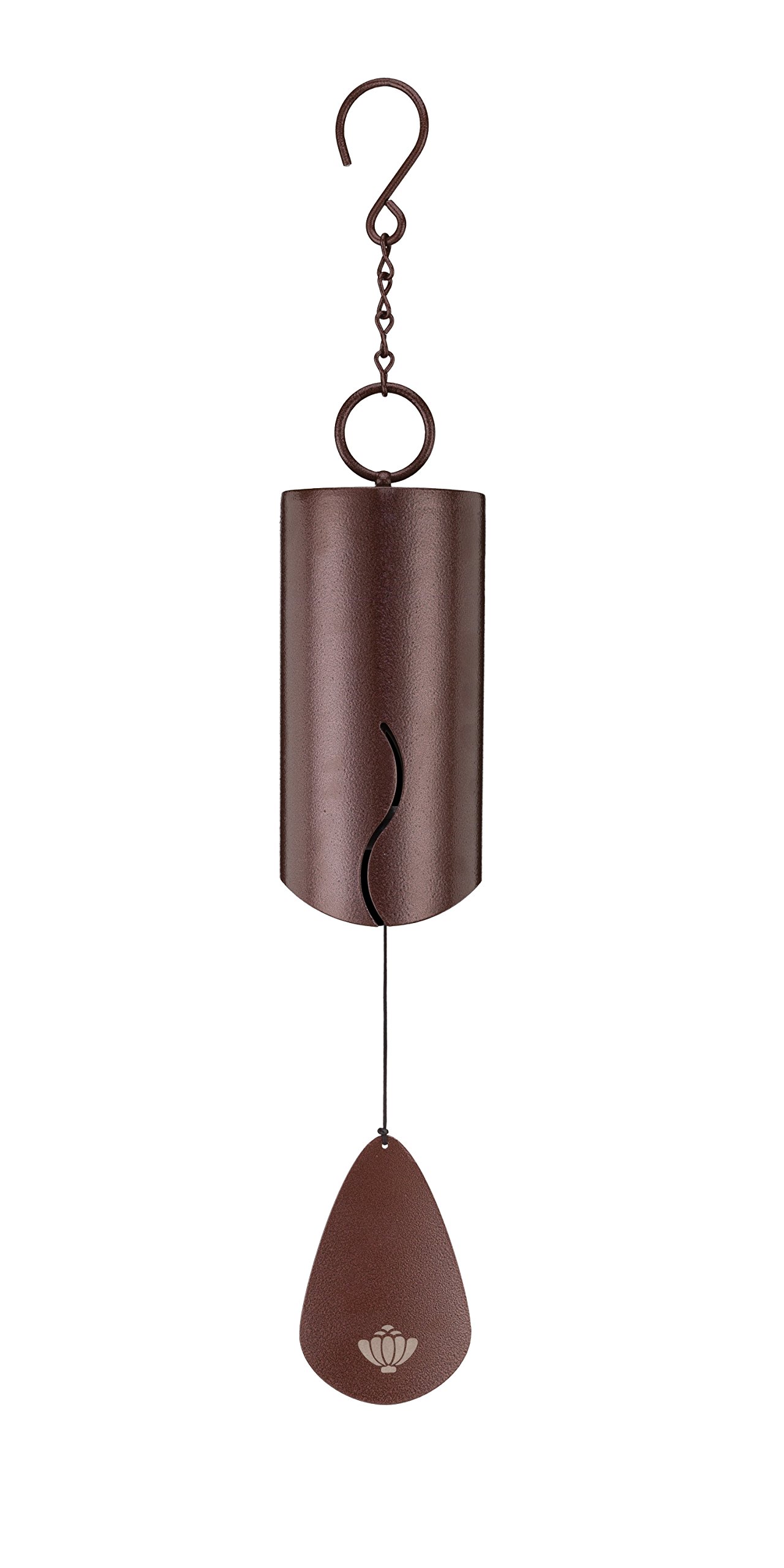Regal Art & Gift 6-Inch Long Burgundy Wind Chime - Perfect for Garden, Patio, and Outdoor Decor