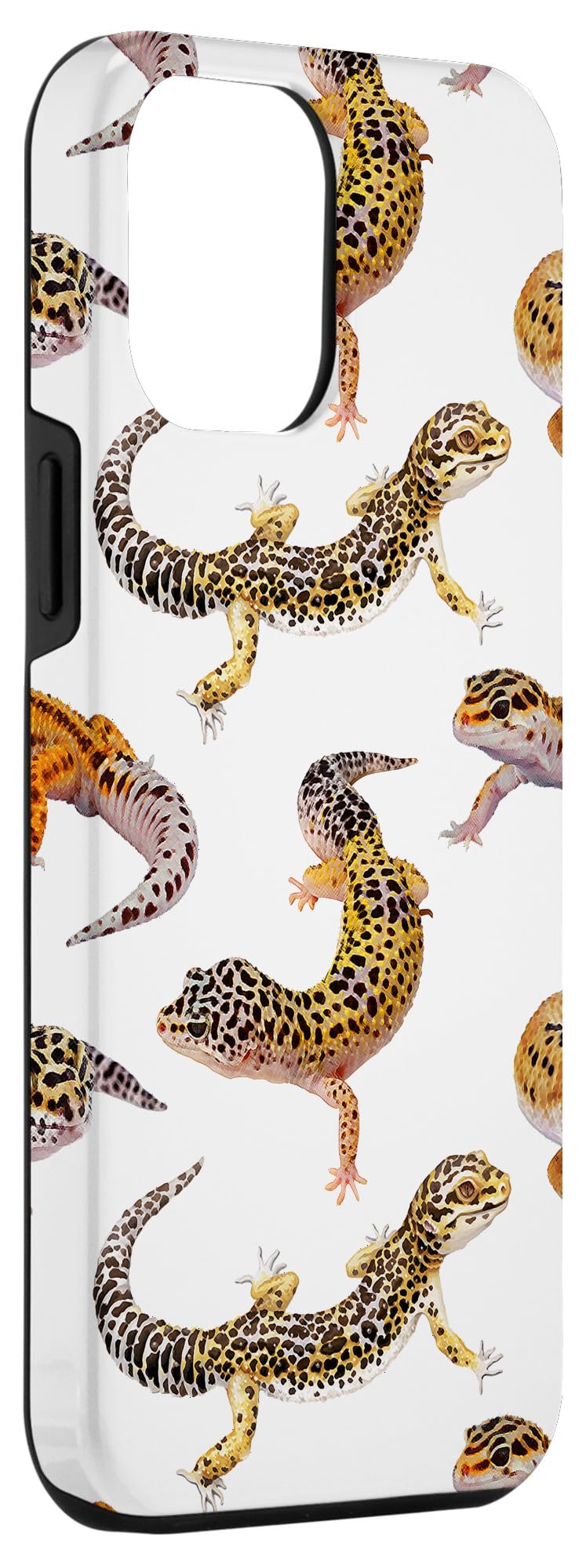 iPhone 12 Pro Max Case - Premium Leopard Gecko & Reptile Design - Perfect for Pet Lovers & Wildlife Enthusiasts - Great for Daily Use, Travel & Outdoor Adventures