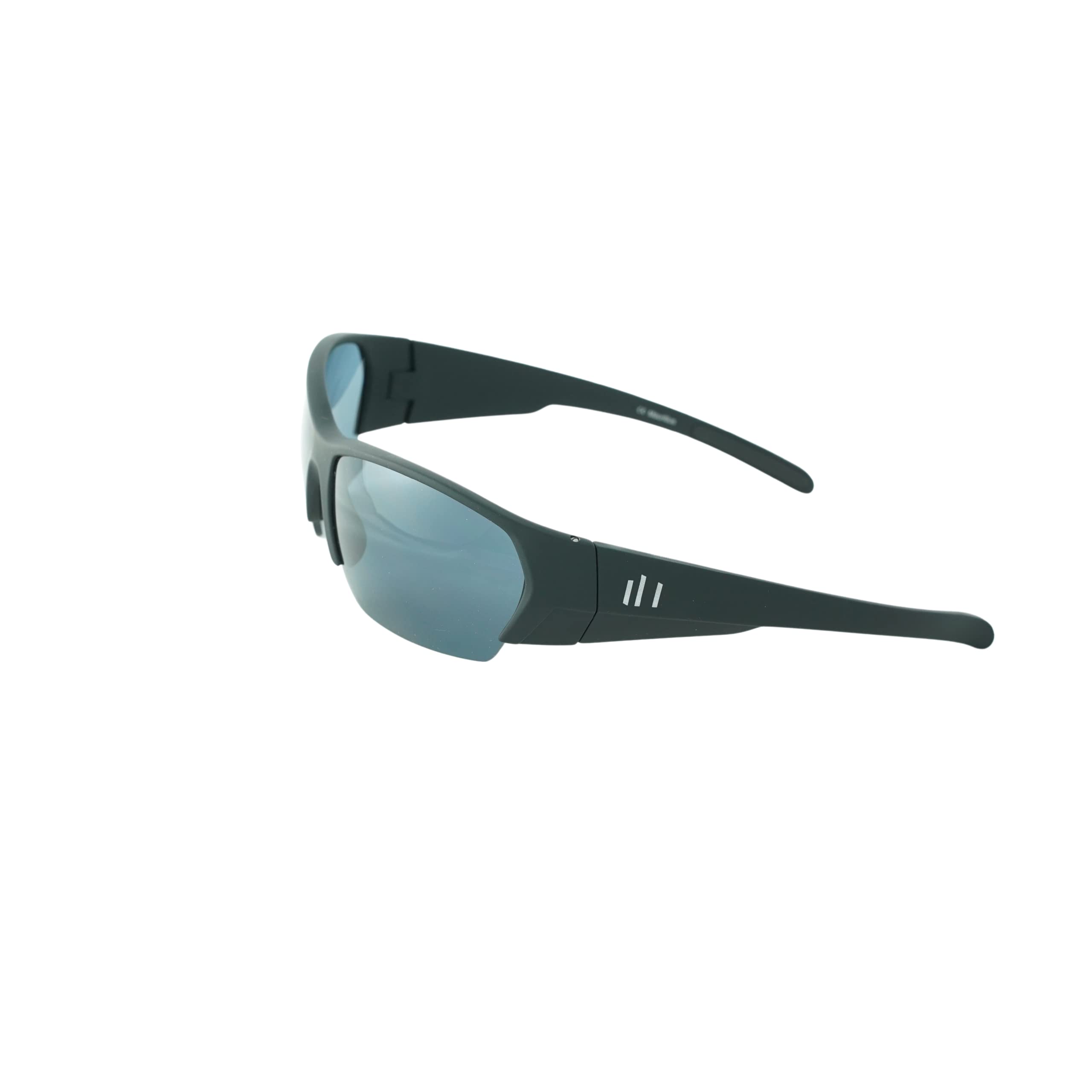 Parallel Eyewear Muir Polarized Sunglasses for Men & Women - UV400 Protection Sport Sunglasses with Lightweight Rectangular Frame & Hard Case - Perfect for Running, Cycling, Hiking & Outdoor Activities