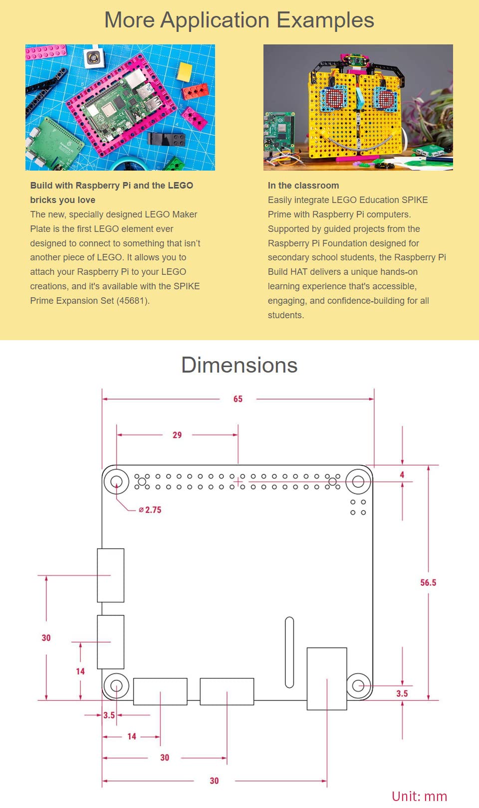 Waveshare Raspberry Pi Build HAT - Connect Raspberry Pi to LEGO Technic Motors & Sensors | STEM Robotics Projects, DIY Coding & Educational Electronics