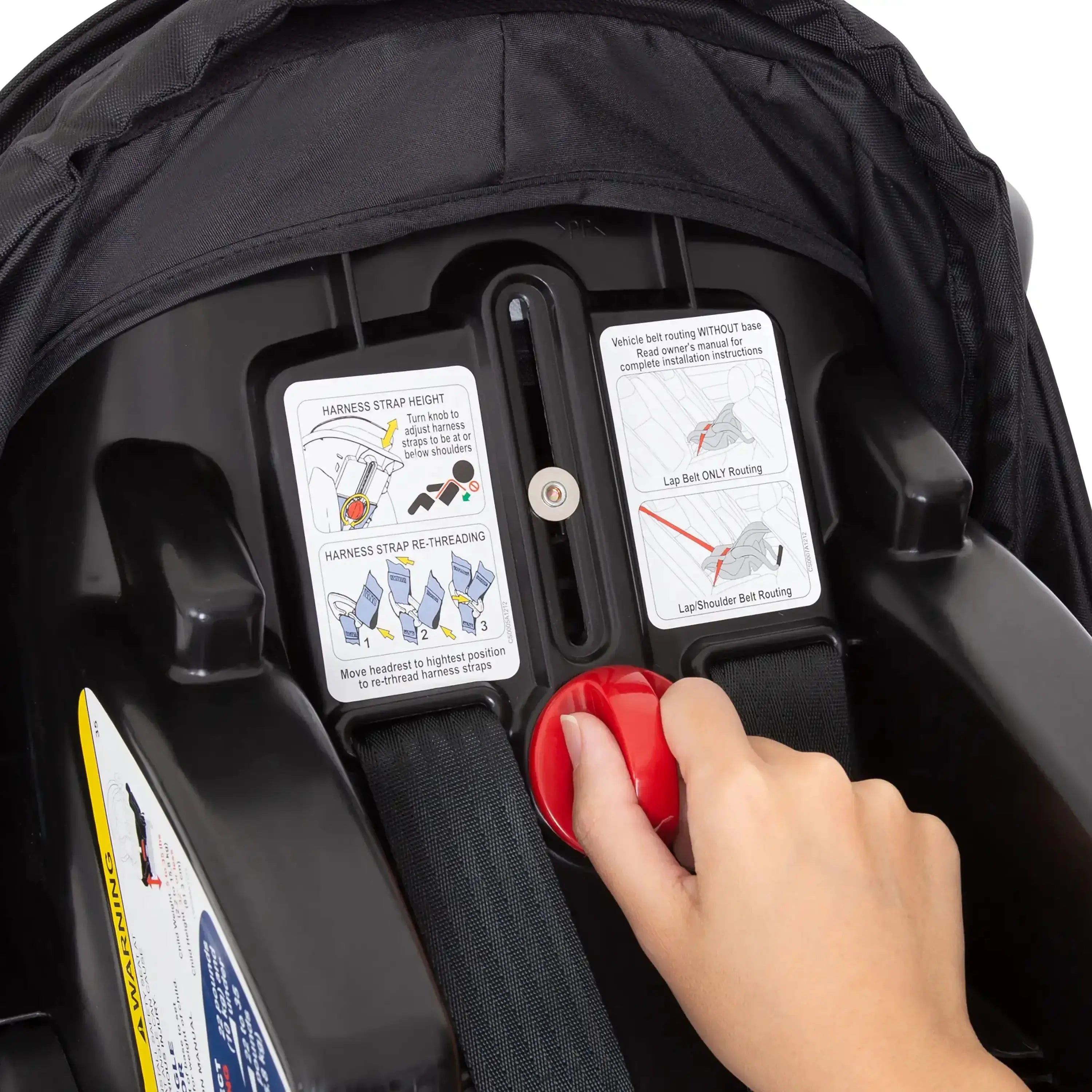 Safe & Comfortable 35 Infant Car Seat - Lightweight, Easy Install, Rear-Facing for Newborns to 35 lbs - Perfect for Travel, Daily Commute & Family Road Trips