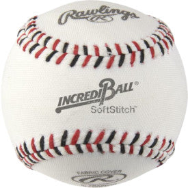 Rawlings Incredi Ball 9 White Softstitch Baseballs - 12 Pack (RIB9SS Dz) for Youth Training, Practice & Recreational Games