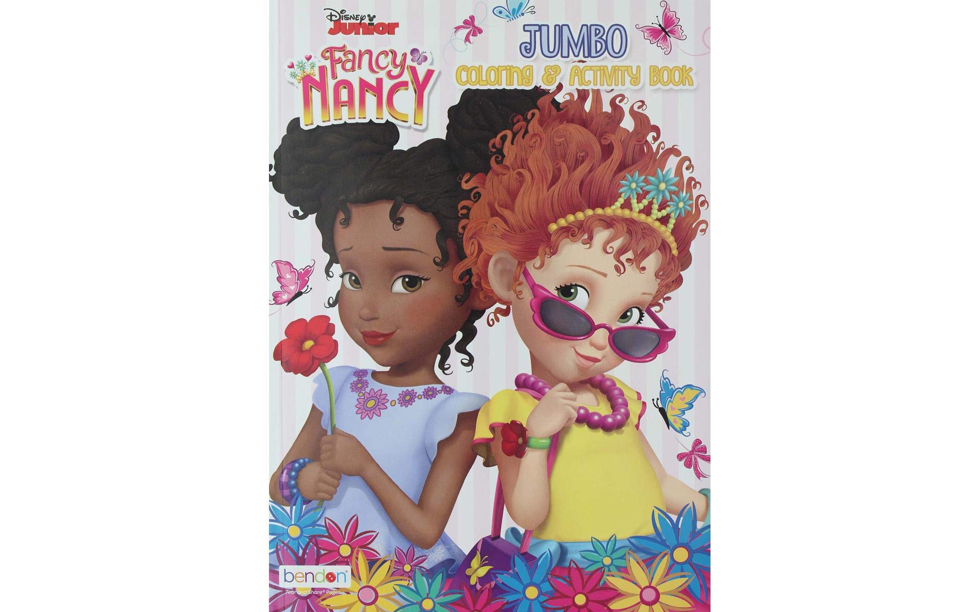 Fancy Nancy Jumbo Coloring & Activity Book for Kids - Fun & Creative Art Supplies for Girls & Boys - Perfect for Birthday Gifts, Travel Entertainment & Classroom Activities