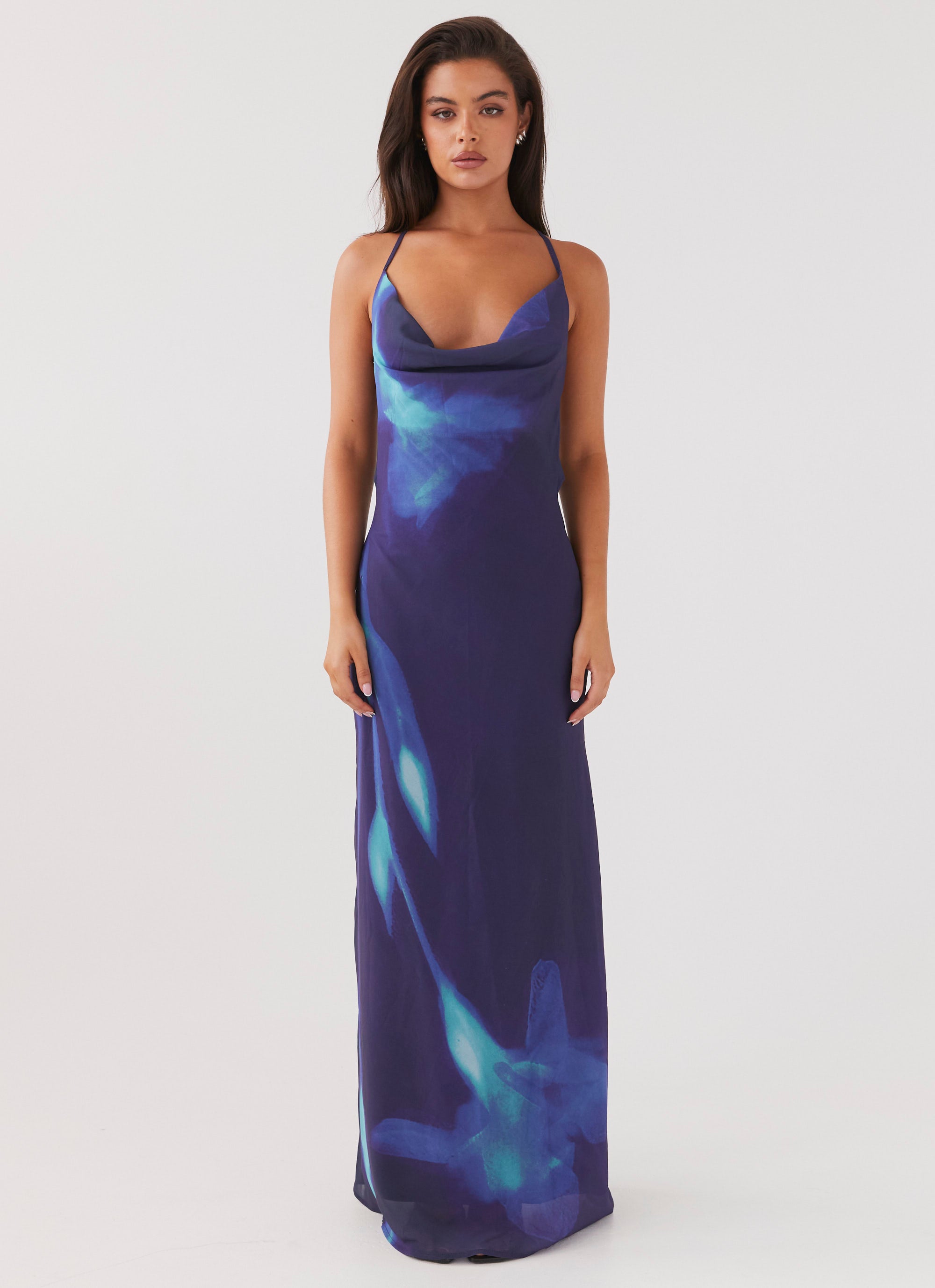 Astra Maxi Dress - Floral Print Long Summer Dress for Women | Elegant & Comfortable | Perfect for Beach, Vacation & Casual Wear