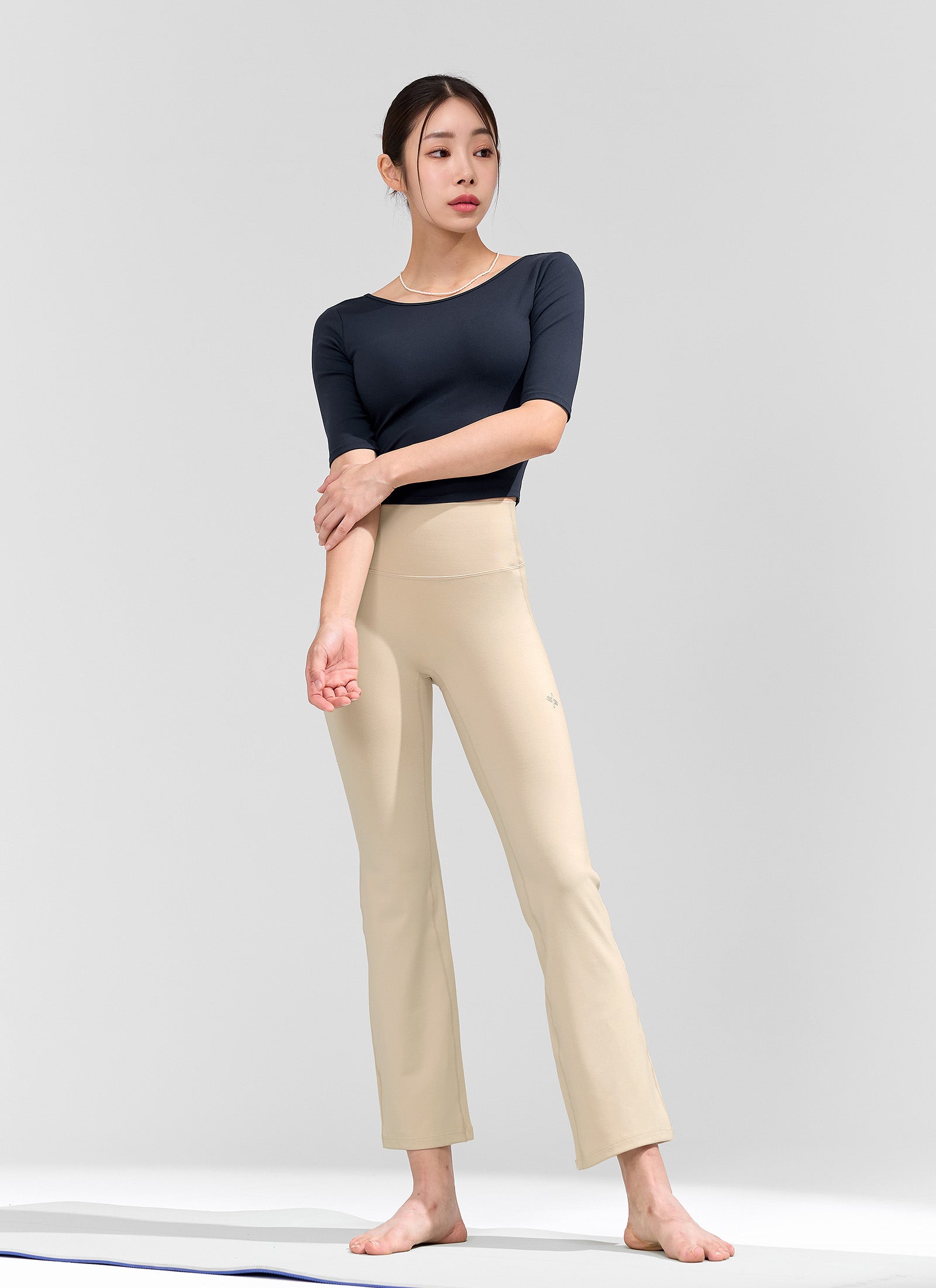 XELLA™ Intension Bootcut Pants for Women - Stretch Comfort Fit Trousers with Flared Leg | Perfect for Work, Office & Casual Wear