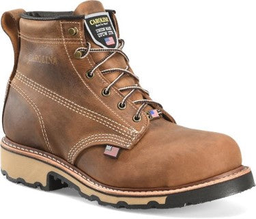 Carolina CA7829 Steel Toe Work Boots for Men - USA Made, 6 Inch Safety Shoes for Construction & Industrial Work - Durable & Comfortable Work Boots for Heavy Duty Jobs