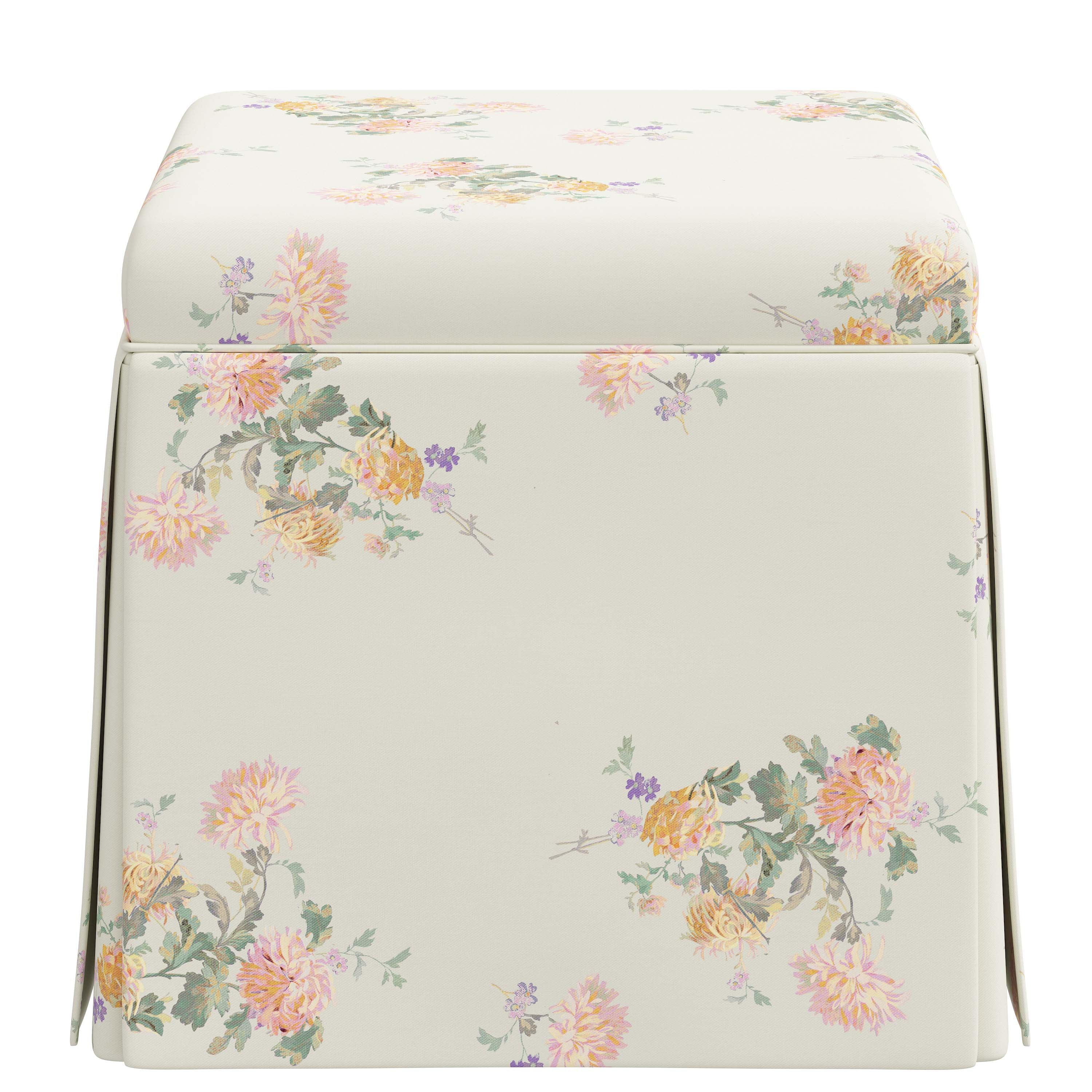 Hadley Storage Ottoman - Versatile Footrest, Bench & Hidden Storage for Living Room, Bedroom & Home Decor - Perfect for Extra Seating & Organization