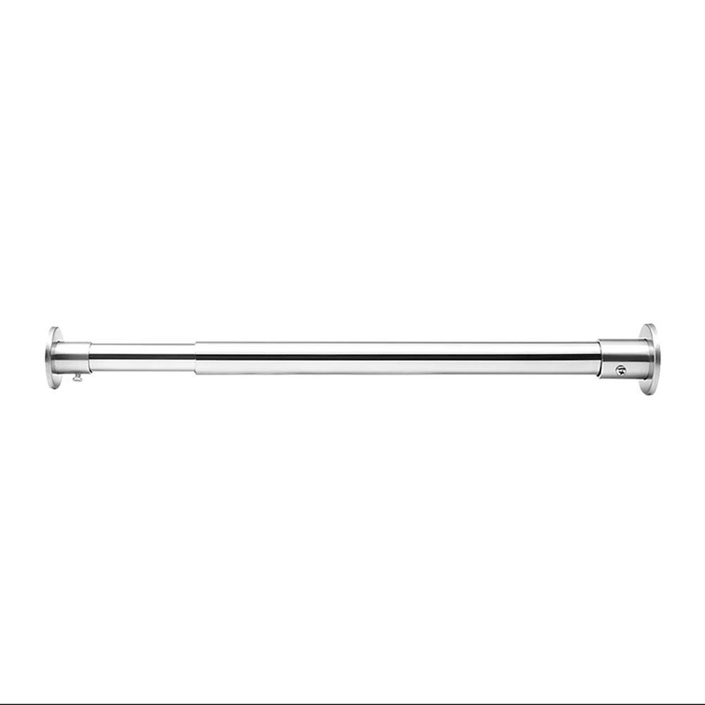 Adjustable Stainless Steel Telescopic Curtain Rod - Extendable Spring Tension Shower Curtain Pole for Bathroom, Kitchen, Dorm & RV - Perfect for Windows, Showers, Closets & Room Dividers