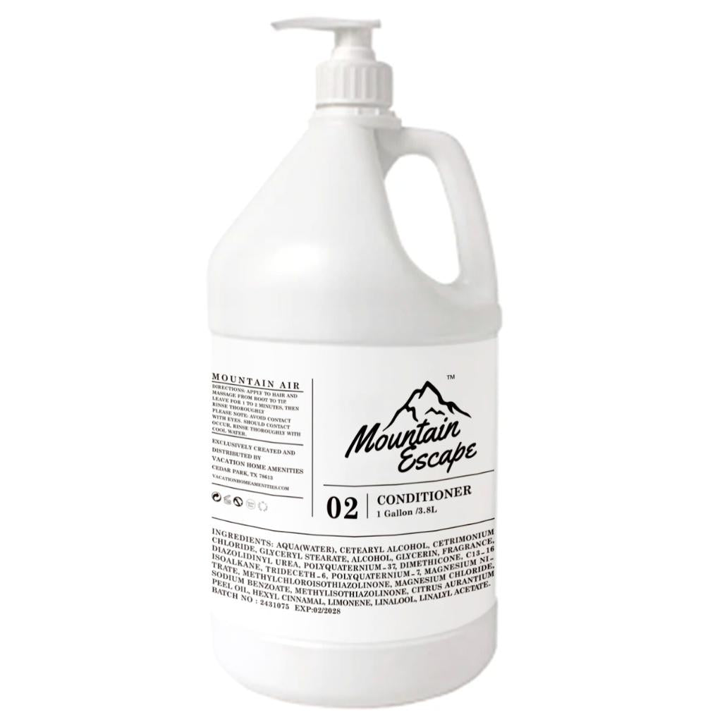 Natural Mountain Escape Conditioner Refill - Fresh Mountain Air Scent for Soft, Hydrated Hair | Perfect for Daily Hair Care & Spa Days at Home