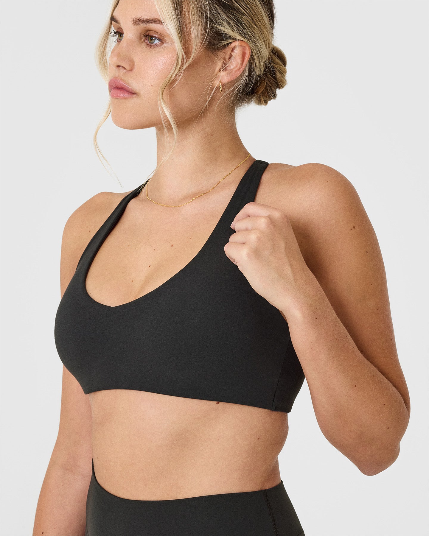 SoftMotion™ Wireless Bralette - Ultra Soft & Comfortable Seamless Bra for Women - Perfect for Yoga, Lounge & Everyday Wear - Black