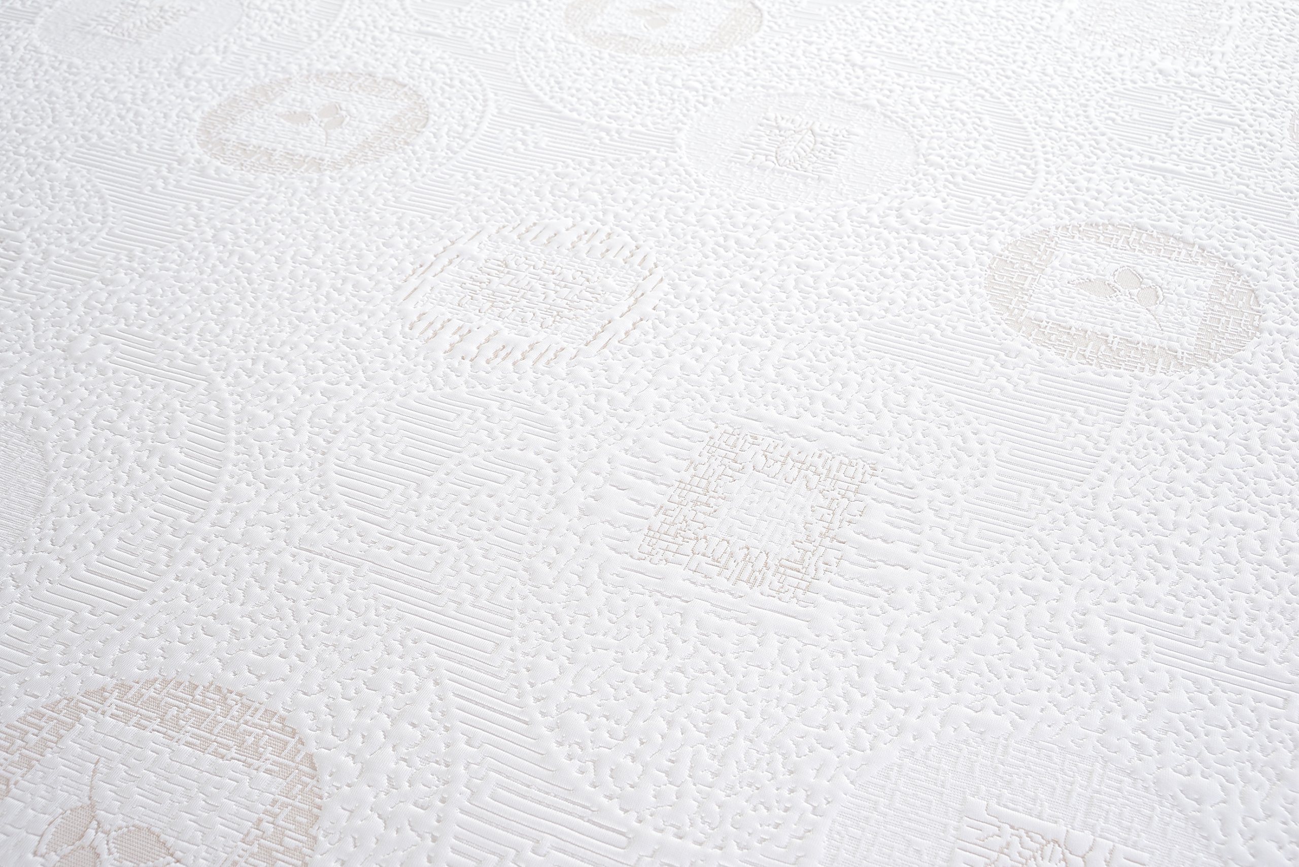 AC Pacific Herbal Fusion Green Tea Infused Memory Foam Mattress - Twin Size, White | Made in USA | Organic Sleep Solution for Bedroom, Guest Room & Dorm
