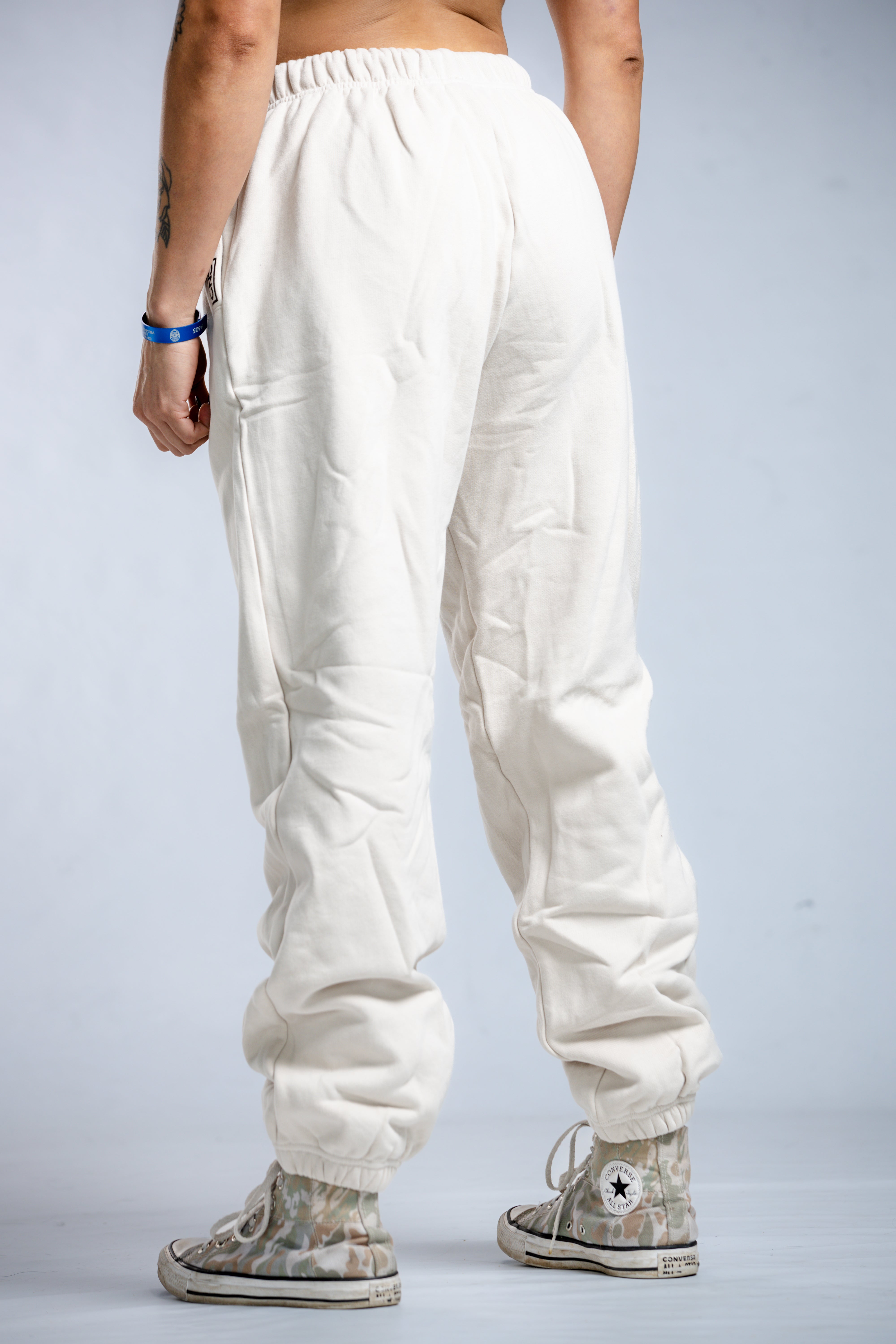 Comfortable Boyfriend Sweatpants for Women | Soft Lounge Pants in Desert Sand Color | Perfect for Relaxing at Home, Yoga, and Casual Outfits