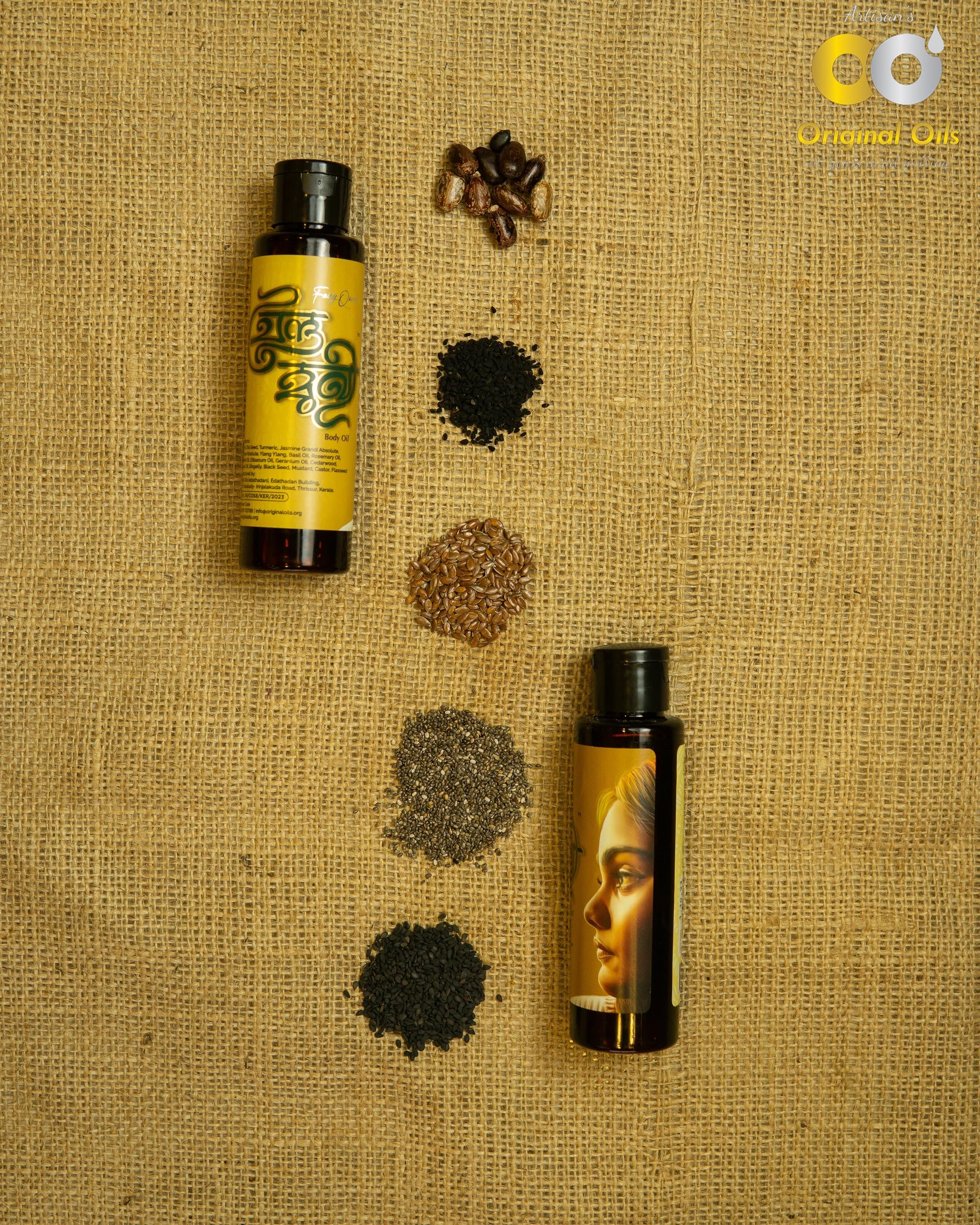 Chandramukhi Skin Nourishing Body Oil 100ml - Natural Moisturizer for Dry Skin, Hydration & Glow - Perfect for Daily Skincare & Massage